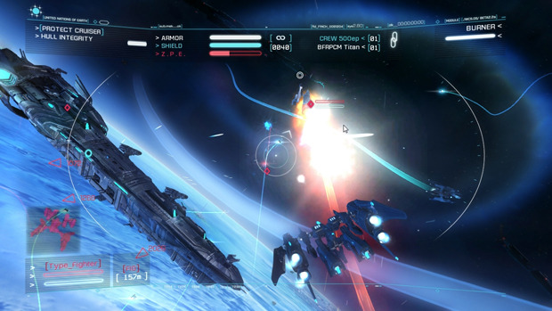 Strike Suit Zero Screenshot