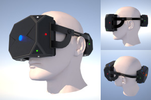 Positron, ein Rift Modder Projekt, welches Outside In Tracking für Positions-Ttracking  nutzt.