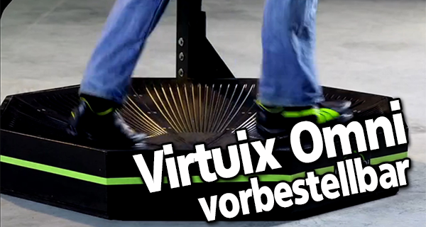 Virtuix Omni: Vorbestellungen eröffnet.